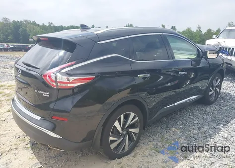 2018 Nissan Murano Platinum from USA, damaged, VIN 5N1AZ2MH3JN102754